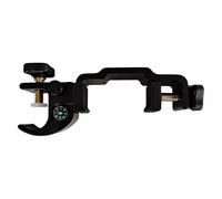 Pince de poteau avec support de collecte de données ouvertes, angles réglables, support portable portable avec boussole