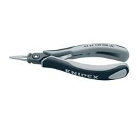 Pince de précision bec rond pour l¿électronique 130mm Knipex 34 32 130