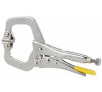 Stanley 0-84-816 MaxSteel Pince Etau avec C-Clamp, Argent, 185 mm