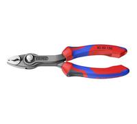 Pince de préhension frontale - KNIPEX - 82 02 150 TwinGrip - 150 mm - préhension avant et latérale - pointe biseautée fine