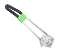 Pince de préhension Manche Long Léger Ergonomique Antidérapant | Préhenseur à Ordures Extenseur Pour Personnes Âgées Jardin Garage Drain Gouttière Arrière-Cour Poubelles