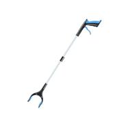 pince de préhension, Pince à long manche, pliable et rotative, outil de préhension for la pêche, ramassage des déchets, aide(Blue)