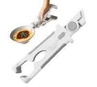 Pince de préhension pour plaque de cuisson - ABS - Support de pince pour ustensiles de cuisine - Anti-brûlure - Poignée fixe - Pince à clip résistante à la chaleur - Pince à assiette de cuisine pour