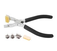 Pince de punch à trou de cuir - acier inoxydable durable, excellente capacité de perforation, opération facile pour fabrication en cuir, couture et artisanat, adapté aux