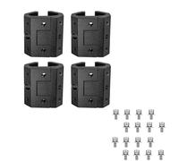 Pince de rail de boîte à outils pour montage avec des surfaces résistantes à la corrosion à l'aide de pinces d'organisation d'outils d'ingénierie de précision