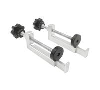 Pince de rail de guidage - Pince de scie à table en alliage d'aluminium | Support universel de clôture en T | Outil de fixation de rail pour rails d'établi de calibre 45 70