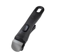 Pince De Rechange Pour Casserole, Poignée Casserole Amovible Universelle Compatible Récipients Cuisson Design Prise Confortable Matériau Résistant Bakélite Bois Silicone Acier Inox 19x3.2x2.8cm