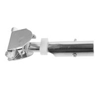 Pince de Rechange pour Manche de Balai à Tête 1, 5mm en Acier Inoxydable | Argenté, Rotation 360° et Design, pour Tête et Barre de Mop, Usage Ménage Domestique