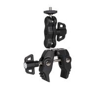 Pince de rechange professionnelle à large mâchoire pour éclairage d'appareil photo, moniteur, montage robuste, accessoires de photographie, pince de photographie en aluminium