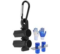 Pince De Règle À Angle Droit, Jauges D'escalier Hautes for Encadrer Un Verrou Stable Carré-hexagonal Avec Support Et Crochet, Profil Haut Antidérapant(Black)