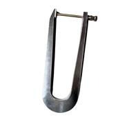 Pince de réparation de chevalet de guitare en forme de U pour installation de chevalet de guitare en bois et de plaque de cordes - XL