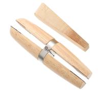 Pince de Réparation de Gravure pour Bijoutiers, Serrage à Coin | Bois Beige, sans Barbes, Réglage de Diamants, pour Anneaux et Travaux Diy, Simple à Utiliser