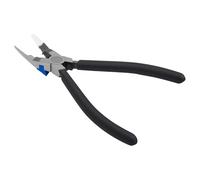 Pince de retrait de clip de panneau de porte, mâchoire coudée de 7 pouces, poignée antidérapante, outil de rappel à ressort pour fixation de garniture automobile, rivet de fixation intérieure, tâches