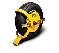 Pince de roue universelle Maypole de 8 à 10 pouces adaptée aux petites remorques avec une largeur de pneu de 120 mm à 140 mm, un diamètre de 400 mm à 550 mm