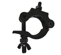 Pince de scène en alliage d'aluminium pour tubes de 3,9 à 5,2 cm, matériel de montage robuste pour luminaires de théâtre, DJ et événements, équipement de gréement sécurisé et (D)