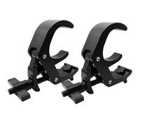 Pince de scène solide en aluminium - Crochet de lampe haute performance pour lampes LED lourdes - Installation rapide et grande capacité de charge - Matériel de montage professionnel