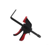 Pince de scie à rail robuste de type F pour support de rail de guidage, mécanisme de libération rapide, construction en acier au carbone, capacité de 90 kg, embouts de protection en caoutchouc pour le