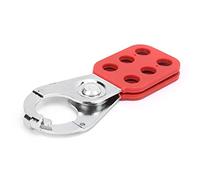 Pince de sécurité en Acier Moraillon de Verrouillage à 6 Trous, Résistance aux Hautes Températures, capacité de 6 Cadenas, Matériau en Acier, Diamètre du Crochet de Verrouillage