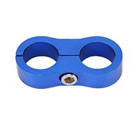 Pince de séparation de Tube de tuyau d'huile en alliage d'aluminium AN10, sécurisée et facile à installer pour la Modification de voiture, bleu (bleu)