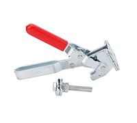 Pince de serrage à levier - Pince de serrage, Pince mécanique, Serre joint plastique, Haute résistance, Serrage stable, Fer galvanisé antirouille, Usinage bois, Usage professionnel facile à utiliser