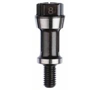 Pince de serrage avec écrou de serrage, 8 mm, adaptée à GGS 16 Bosch Accessories 1608570041 Diamètre 8 mm N/A