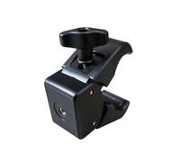 Pince de serrage avec trou de vis femelle de 1/4" pour support de téléphone, support de microphone et pince à crevettes pour trépied