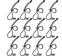 Pince de Serrage Backdrop Clamp Clip,12 pièces Support de Fond Clips pour Photo Studio Photographie Toile Création ou Utilisation à Domicile Noir