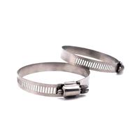 Pince de serrage C023, résistant à la rouille, matériel Ti réglable pour les environnements à haute température et corrosifs, fixation de tuyau légère (155-180 mm - 5 pièces)