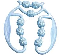 Pince De Serrage Circulaire À 9 Roues For Jambes, Pince De Serrage Circulaire À 9 Roues, Pince De Serrage En Forme D'anneau Portative, Relaxant Musculaire À 360 Degrés(Blue)