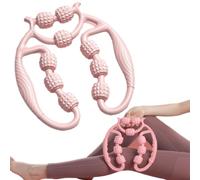 Pince De Serrage Circulaire À 9 Roues, Pince De Serrage Portable En Forme D'anneau, Relajador De Piernas, Rouleau À Anneau Multifonctionnel À 360 Degrés For Les Jambes, Cou, Mains Et Les Bras