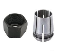 Pince de serrage de 12,7 mm et écrou de 12 mm, pour machine de gravure CNC, mandrin de défonceuse en acier allié, compatible avec 3612BR 3612 RP1800, porte-outils de haute précision