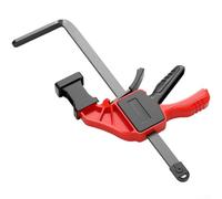 Pince de serrage de 150 mm, rail de guidage de type F pour le travail du bois avec pression maximale de 90 kg, mécanisme de libération rapide pour projets de construction et de bricolage (A)