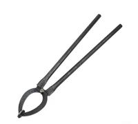 Pince de serrage en métal de 60 cm avec poignée revêtue de caoutchouc pour un ajustement sûr et des dommages des housses isolées (noir)