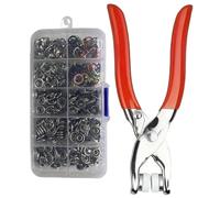 Pince de serrage manuelle : kit d'accessoires de pour vêtements, ensemble de boutons robustes, fonction artisanale améliorée avec contrôle fiable de la pression manuelle | Outils de