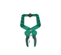 Pince de serrage réglable en forme de G de 15,2 cm avec mécanisme à cliquet - Capacité de 0 à 50 mm - Pour construction en fibre de verre et nylon - Coussinets souples pour le travail du bois et