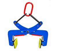Pince de serrage verticale universelle - Outil de levage robuste pour le transport et la manipulation en toute sécurité de la pierre et des tôles métalliques