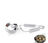 Pince de service en acier inoxydable Argent