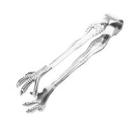 Pince de service en acier inoxydable en forme de griffe pour seau à glace, pince à sucre amusante pour café, thé, cuisine, service de nourriture, petit sucre