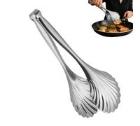 Pince de service pour apéritif - Ustensiles alimentaires robustes en acier inoxydable pour divertissement | Outils de préhension polyvalents résistants à la chaleur, passent au lave-vaisselle, poignée