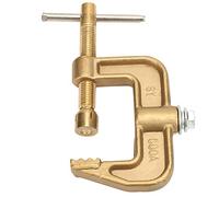 Pince de sol de soudage, pince de terre en laiton G C, pince de terre de soudure, 500 A pour machine à souder Tig Mig Stick Welder Machines