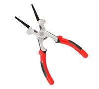Pince de soudage de 20,3 cm, nettoyeur de buse arrondie, marteau coupe-fil, poignée ergonomique, outil auxiliaire à main solide, pince de soudage