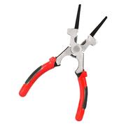 Pince de soudage de 20,3 cm, nettoyeur de buse arrondie, marteau coupe-fil, poignée ergonomique, outil auxiliaire à main pour le travail des métaux