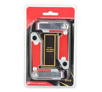 Pince de soudage de l'aimant Gearwell, outil de support magnétique, fixateur de soudage avec poignée, 2pcs 30 60 Pince de positionnement à 90 degrés, pour assemblage de travail