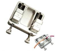 Pince de soudage en aluminium robuste avec mâchoire résistante à la température pour montage de circuit imprimé, station de soudage, support de fixation pour montage stable de circuit imprimé