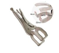 Pince de soudage en U - 225 mm - En acier au carbone - Multifonction - Outil de serrage pour tuyaux soudés et travail du bois