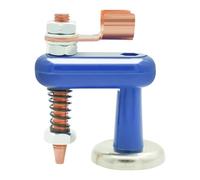 Pince de soudage magnétique, soudage réglable et robuste, support queue en cuivre, 73 x 65 mm pour installations industrielles, d'énergie pendant les tâches