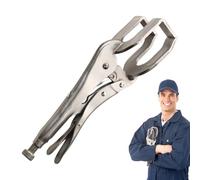 Pince de soudage, pince à étau, pince à dégagement rapide en métal pour un verrouillage, un serrage et un maintien précis pendant l'assemblage ou la fabrication, 27 cm