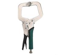 Pince de soudage professionnelle en acier à haute teneur en carbone - Mécanisme de déclenchement rapide pour assemblage de fabrication - 22,9 cm