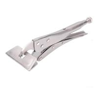 Pince de soudage verrouillable, 1 pièce de pince de verrouillage en forme de U, robuste et réglable pour le travail du bois, la fabrication et le soudage (25,4 cm)