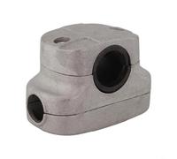 Pince de support de poignée en alliage d'aluminium pour débroussailleuse et tondeuse poussée compatible avec les tubes de poignée standard de 18,5 mm (26 mm)